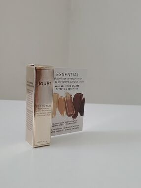 Jouer Essential High Coverage Foundation In Almond-travel size